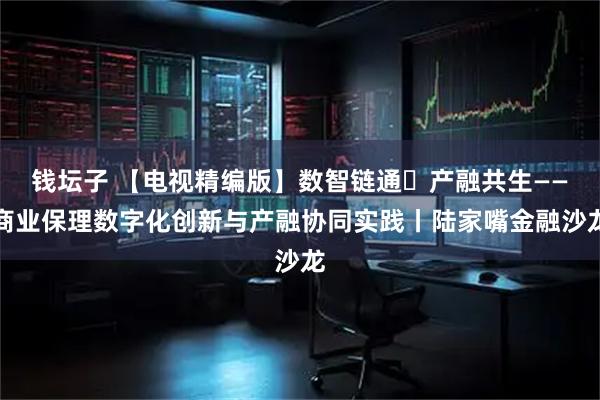 钱坛子 【电视精编版】数智链通・产融共生——商业保理数字化创新与产融协同实践丨陆家嘴金融沙龙