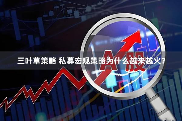 三叶草策略 私募宏观策略为什么越来越火？