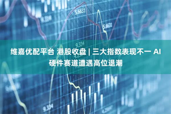 维嘉优配平台 港股收盘 | 三大指数表现不一 AI硬件赛道遭遇高位退潮